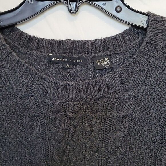 Jeanne Pierre cableknit longer sweater - Picture 3 of 3
